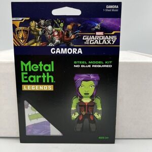 Metal Earth New Retired Guardians‎ of the Galaxy Gamora 3D Steel Model Kit